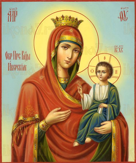 Пресвятой Богородице перед Ее иконой "Иверская" Ktitorskaya-ikona-bm-rukopisnaya